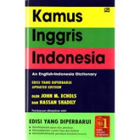 Image of Kamus Inggris - Indonesia. An English-Indonesia Dictionary Edisi Yang Diperbaharui Updated Edition. (Penyesuaian,Penambahan,Penyempurnaan)
