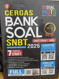 Image of CERGAS BANK SOAL SNBT SELEKSI NASIONAL BERDASARKAN TES 2025